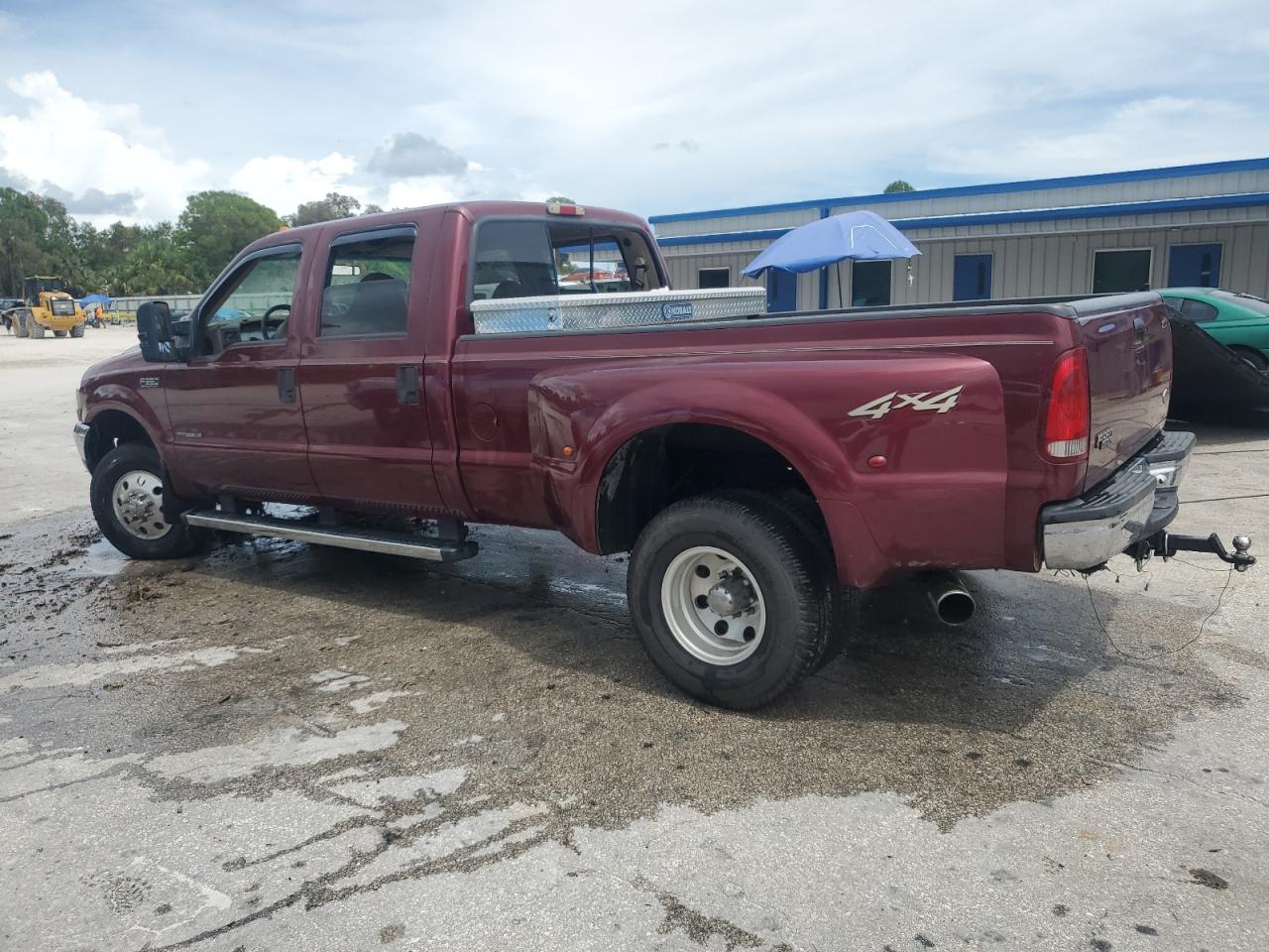 2000 Ford F350 Super Duty Бордовый vin: 1FTWW33F8YEC97477