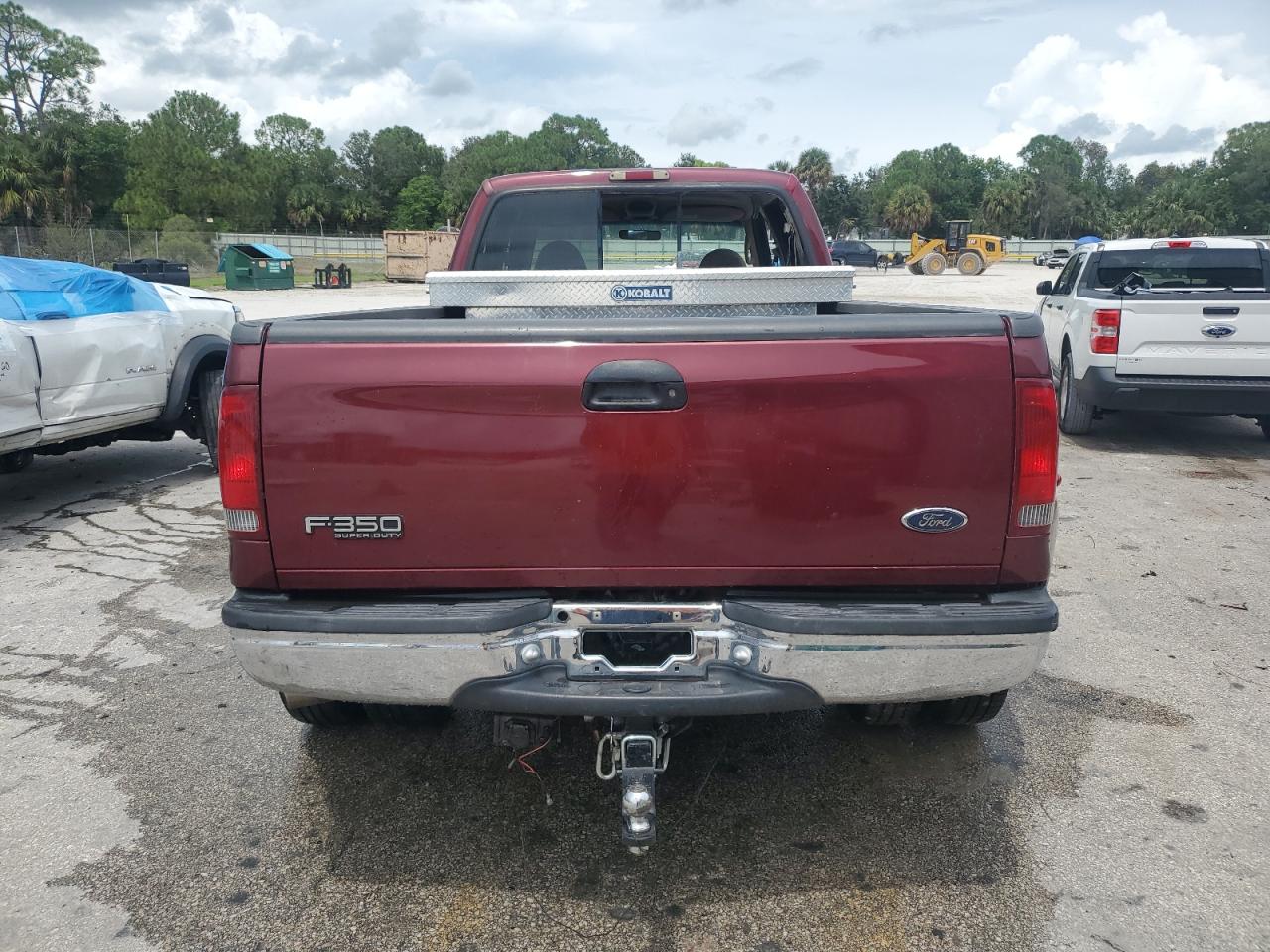 2000 Ford F350 Super Duty Бордовый vin: 1FTWW33F8YEC97477