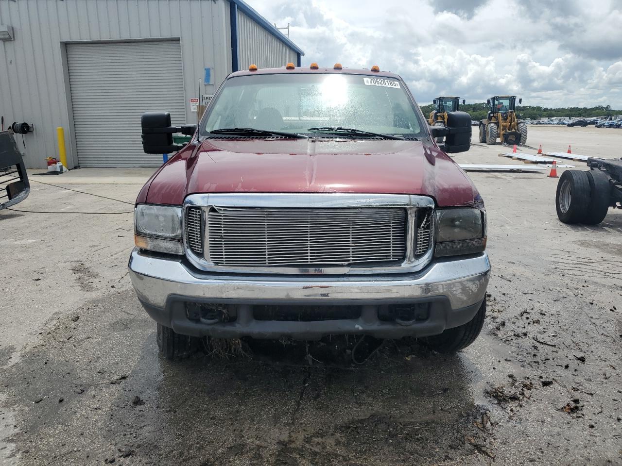 2000 Ford F350 Super Duty Бордовый vin: 1FTWW33F8YEC97477