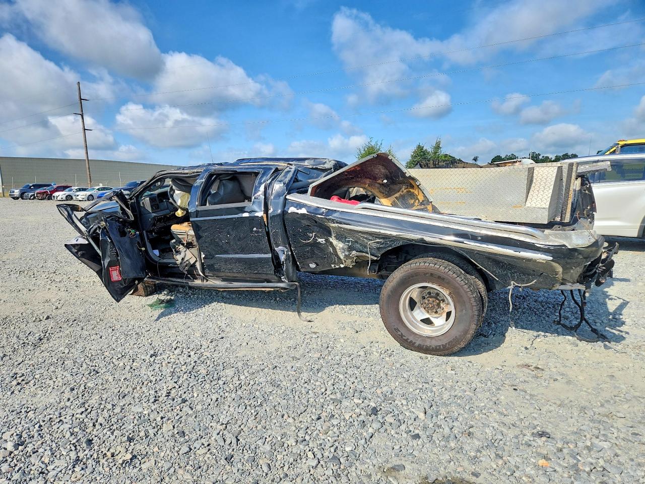 2003 Ford F350 Super Duty Black vin: 1FTWW33F93EA76009
