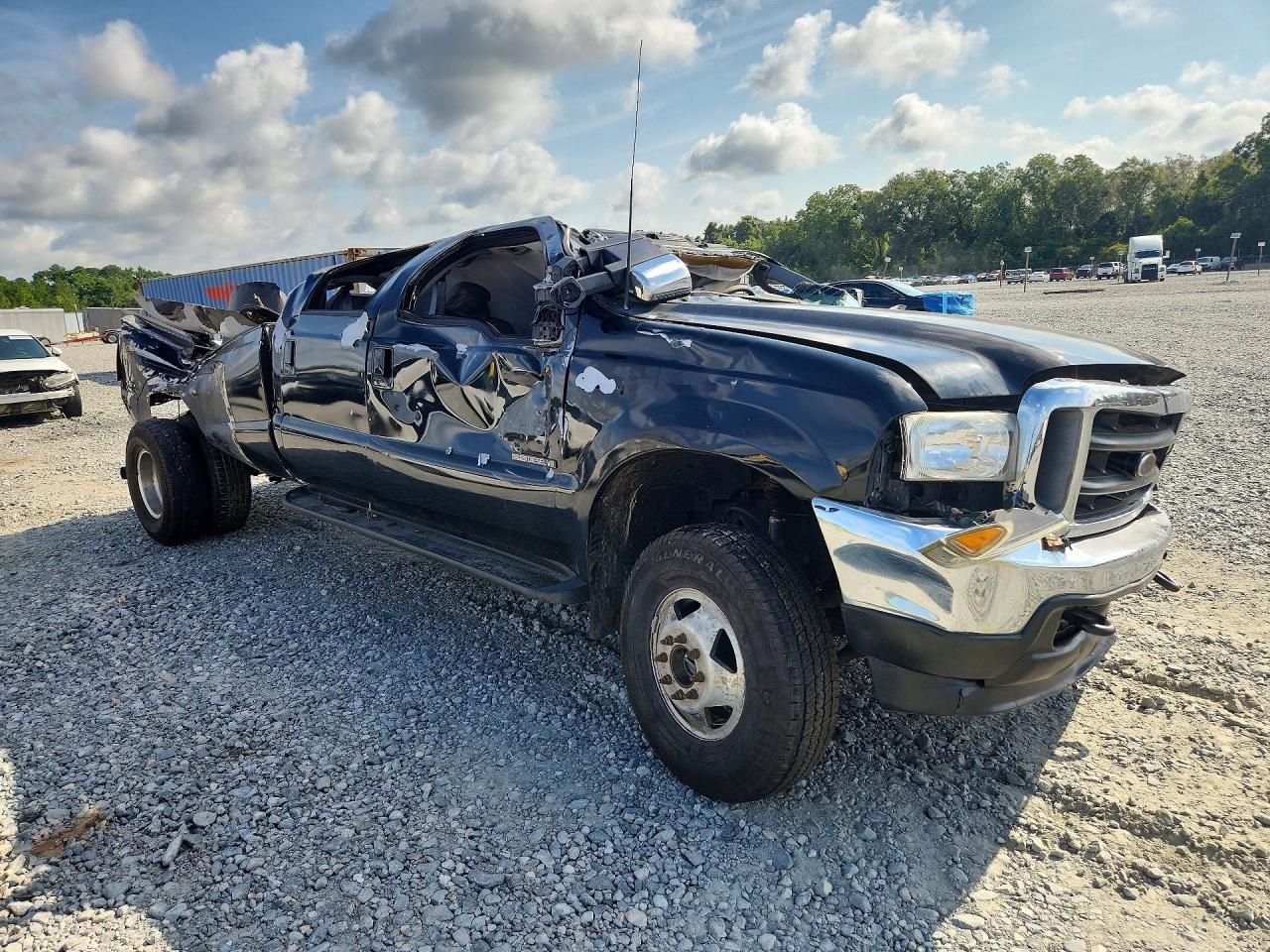 2003 Ford F350 Super Duty Black vin: 1FTWW33F93EA76009
