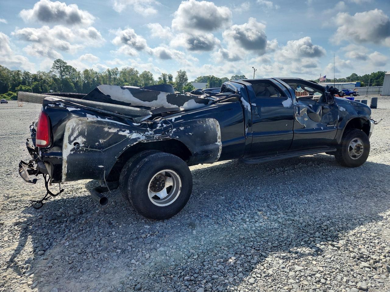 2003 Ford F350 Super Duty Black vin: 1FTWW33F93EA76009