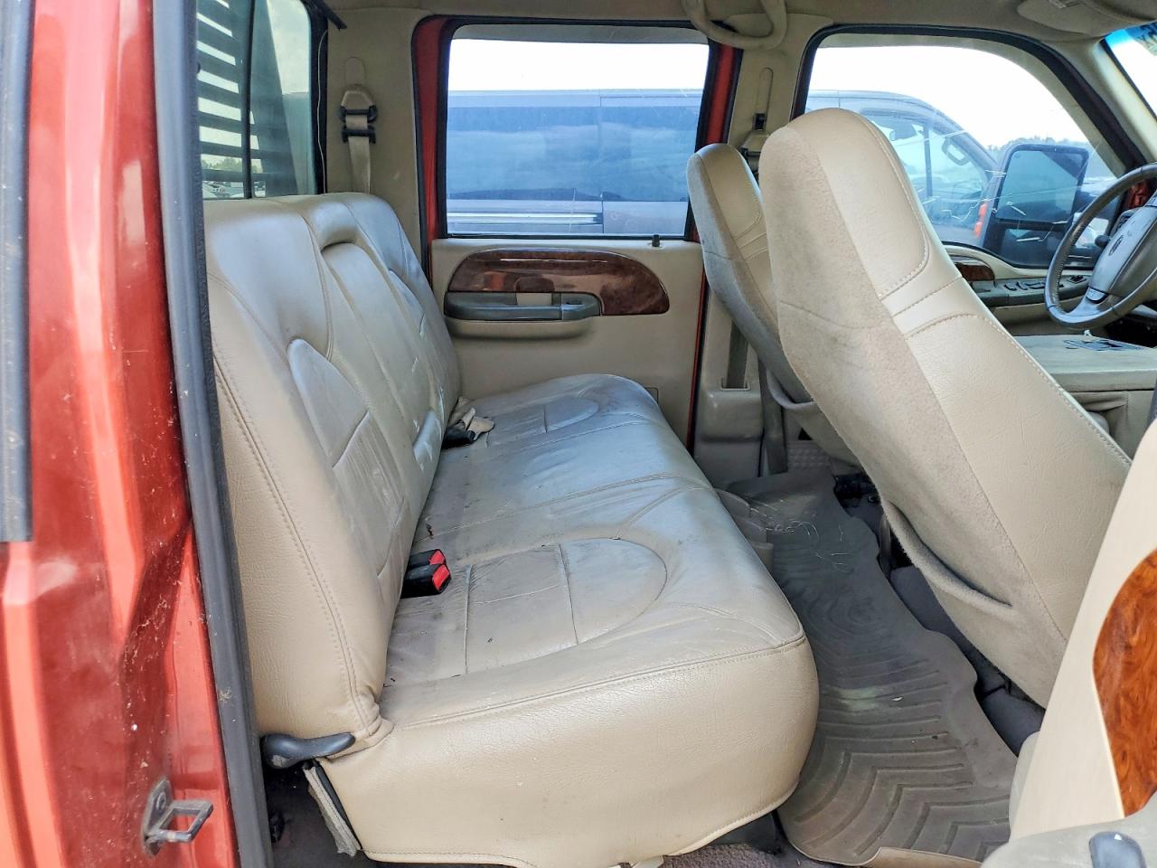2000 Ford F350 Super Duty Orange vin: 1FTWW33FXYEA10480