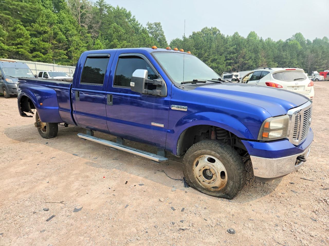 2006 Ford F350 Super Duty Blue vin: 1FTWW33P46EC69522