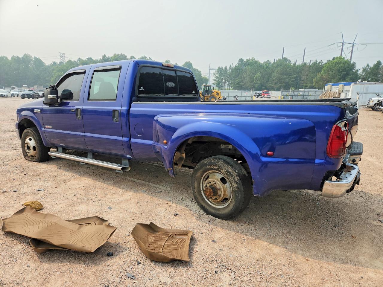 2006 Ford F350 Super Duty Blue vin: 1FTWW33P46EC69522