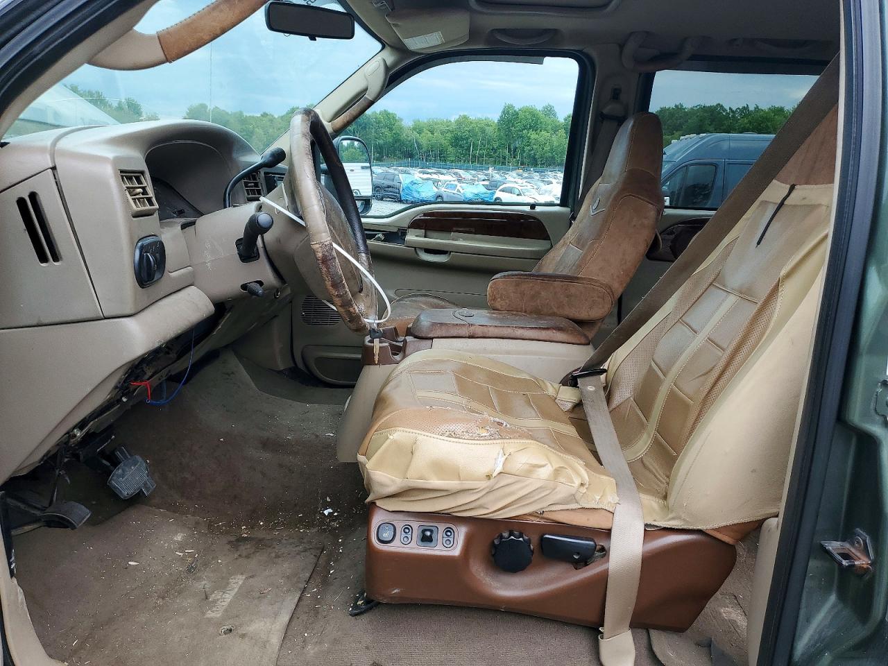2004 Ford F350 Super Duty Green vin: 1FTWW33P74ED87464