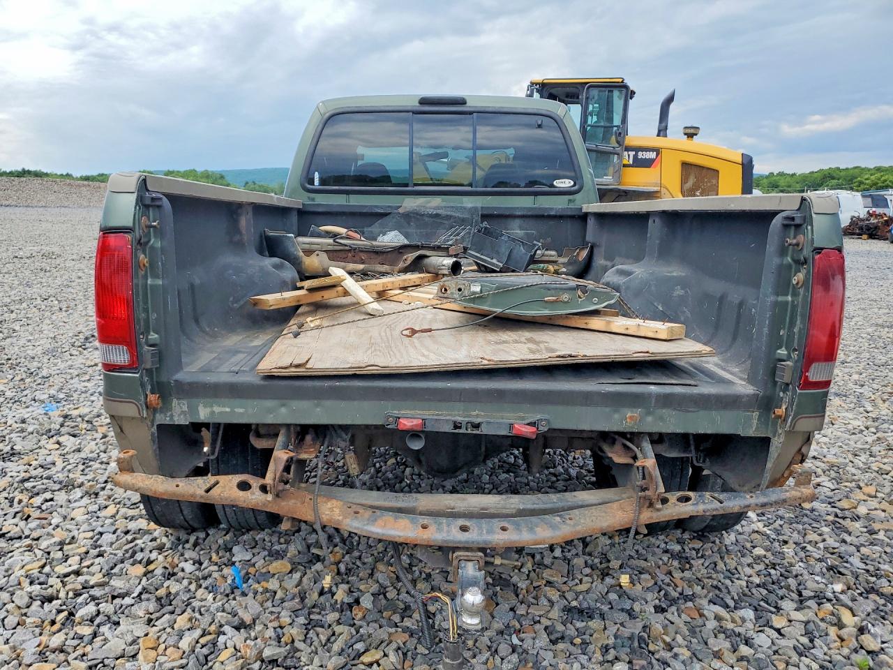 2004 Ford F350 Super Duty Green vin: 1FTWW33P74ED87464