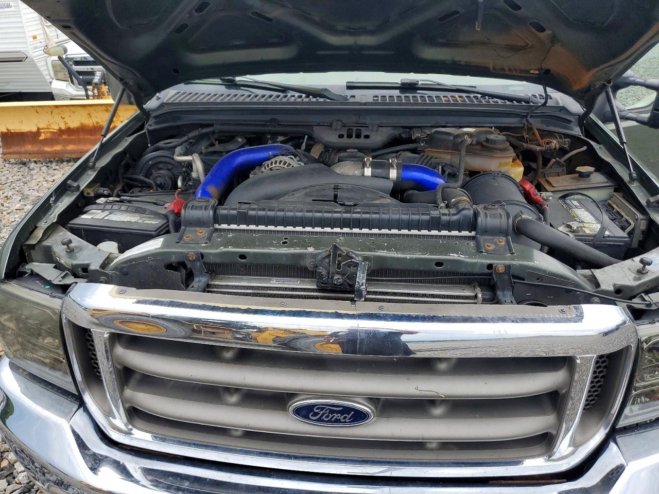 2004 Ford F350 Super Duty Green vin: 1FTWW33P74ED87464