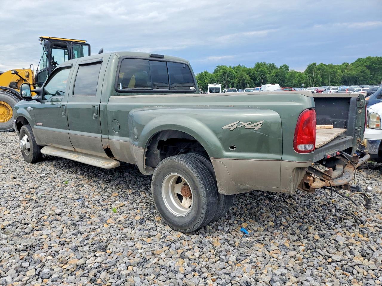 2004 Ford F350 Super Duty Green vin: 1FTWW33P74ED87464
