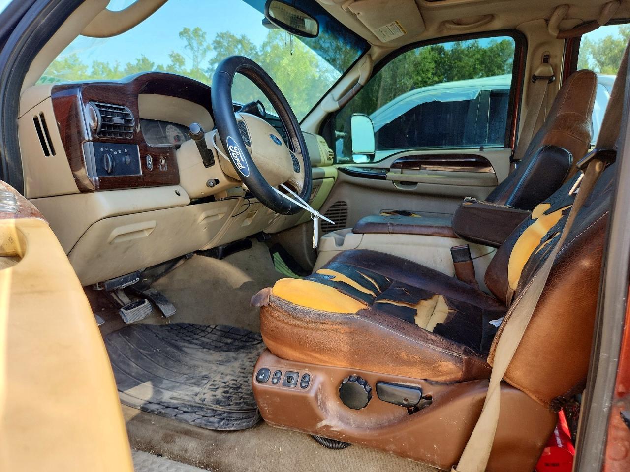 2005 Ford F350 Super Duty Brown vin: 1FTWW33PX5EA19717