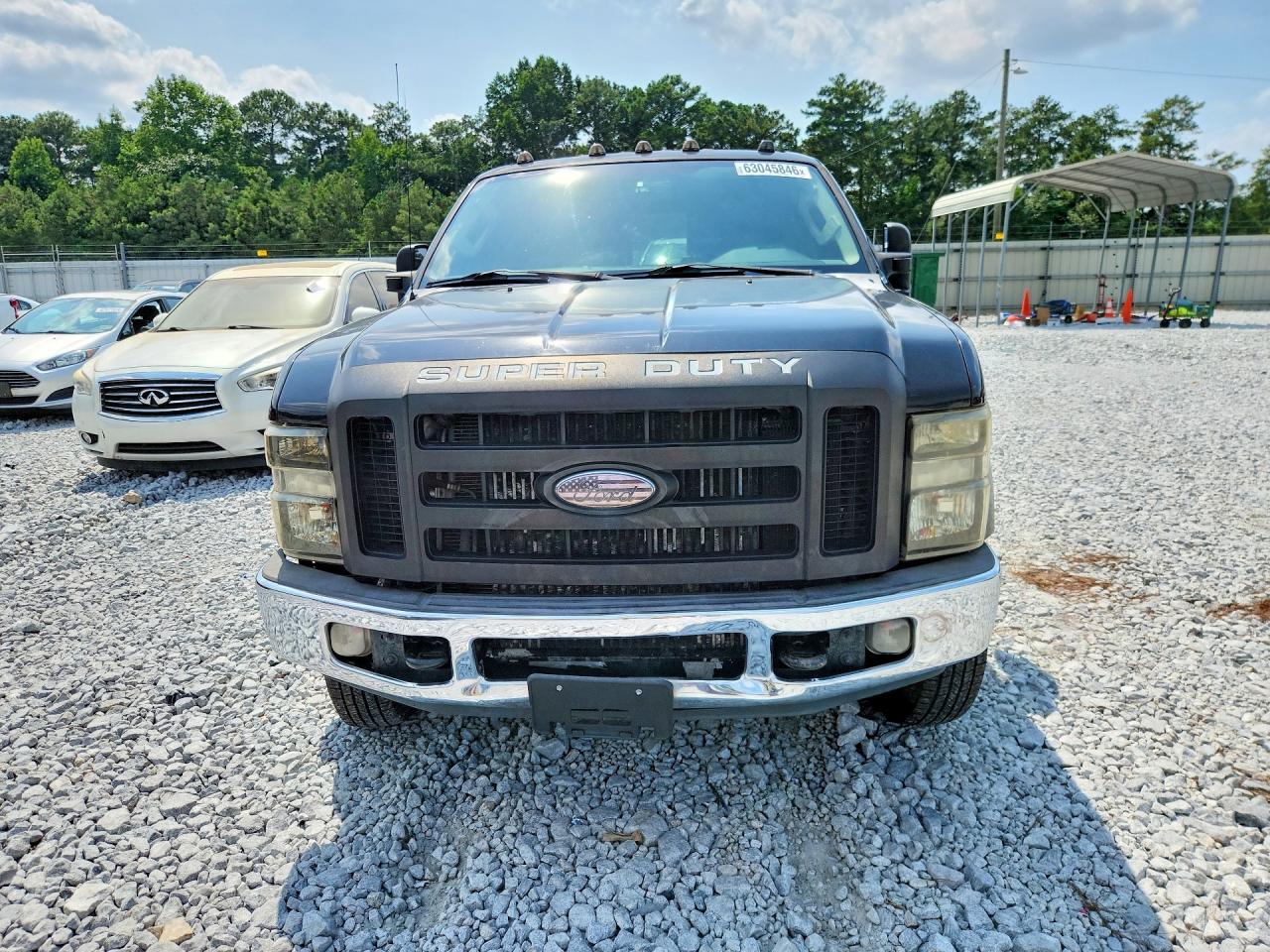 2008 Ford F350 Super Duty Черный vin: 1FTWW33R08EA92648