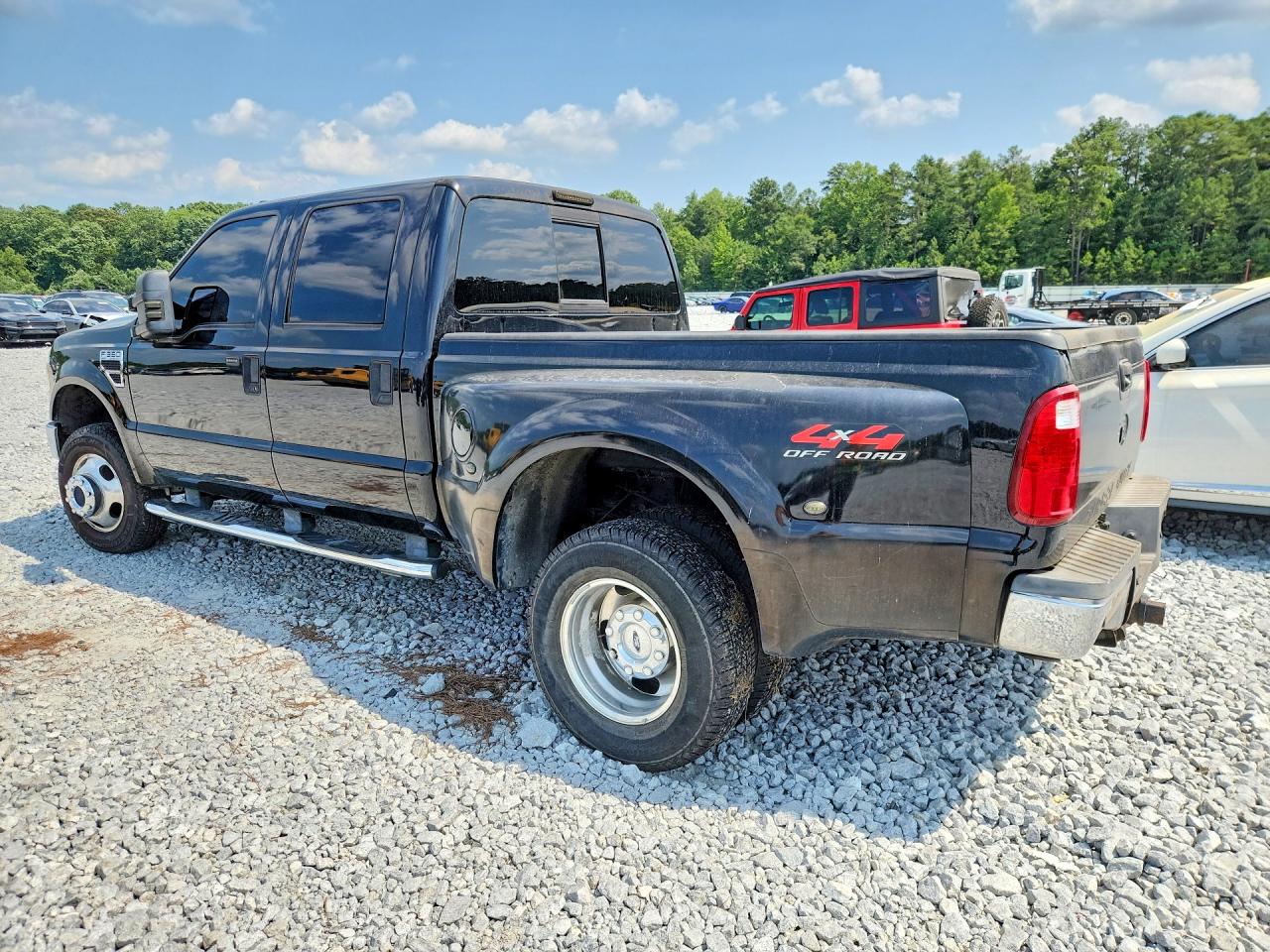 2008 Ford F350 Super Duty Черный vin: 1FTWW33R08EA92648