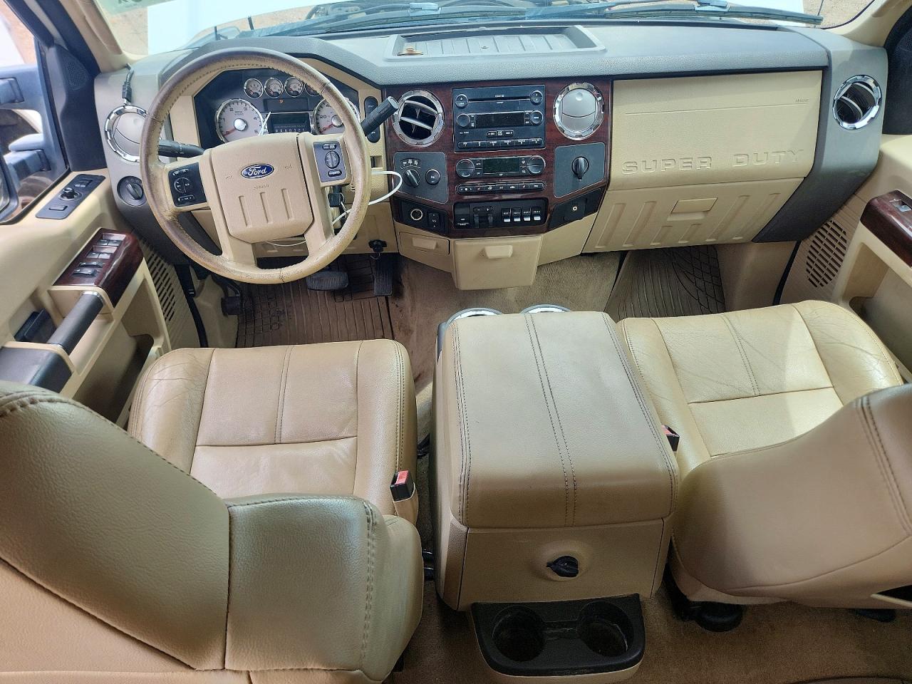 2008 Ford F350 Super Duty White vin: 1FTWW33R58ED24340