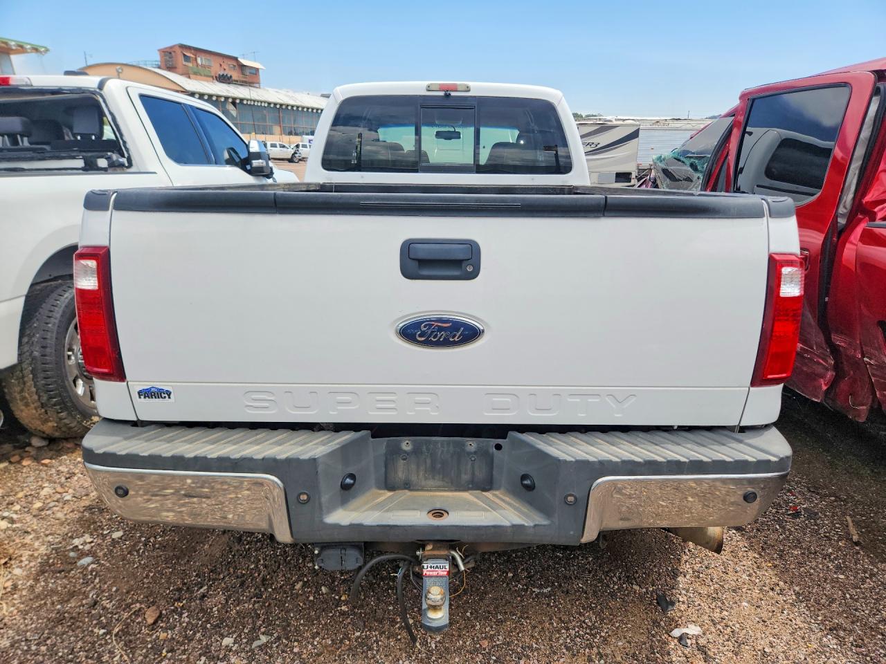 2008 Ford F350 Super Duty White vin: 1FTWW33R58ED24340