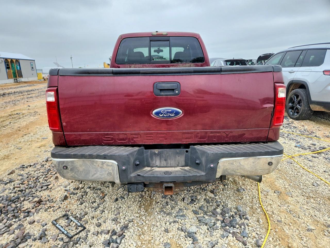 2008 Ford F350 Super Duty Burgundy vin: 1FTWW33R68EB60788