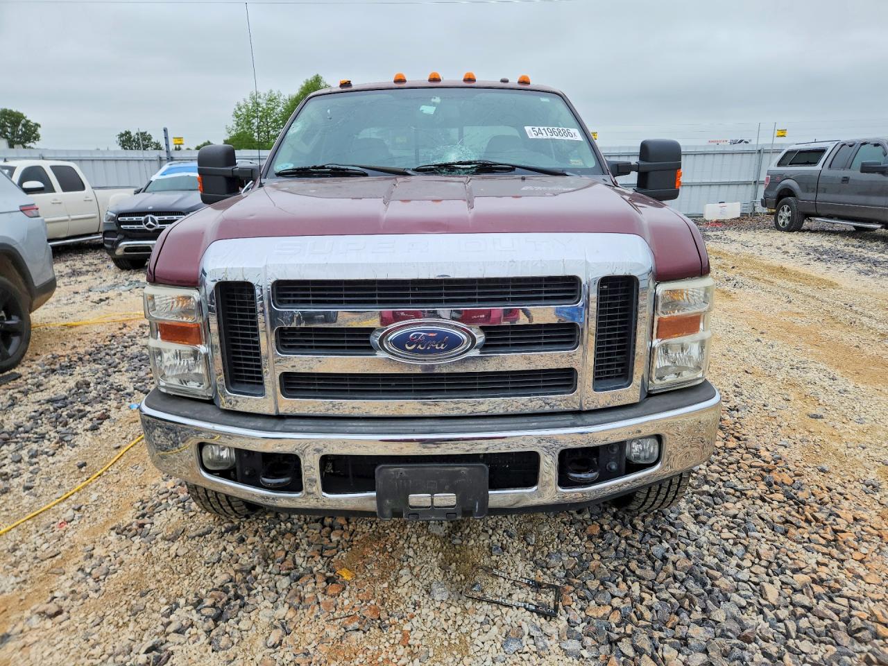 2008 Ford F350 Super Duty Burgundy vin: 1FTWW33R68EB60788