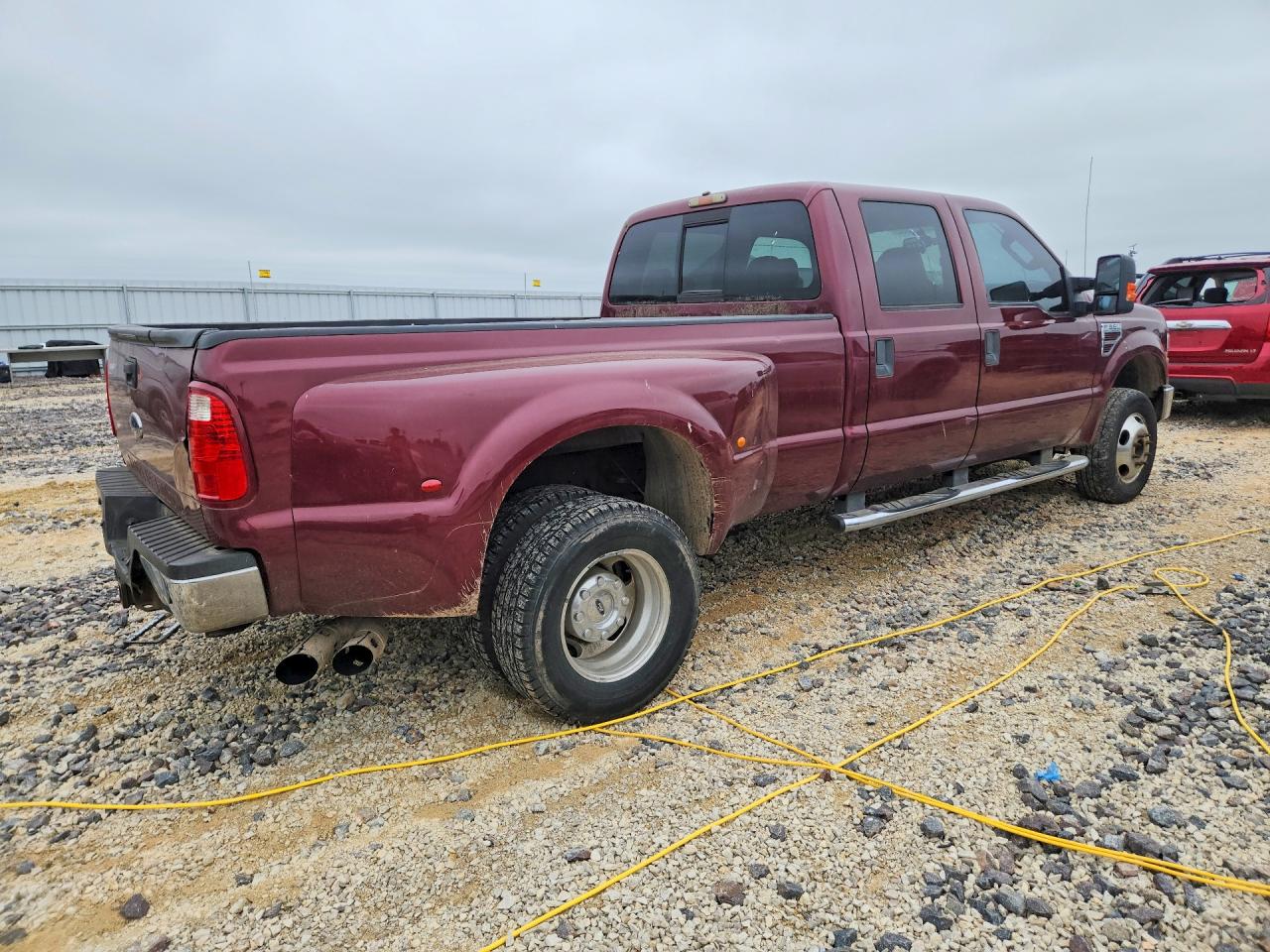 2008 Ford F350 Super Duty Burgundy vin: 1FTWW33R68EB60788