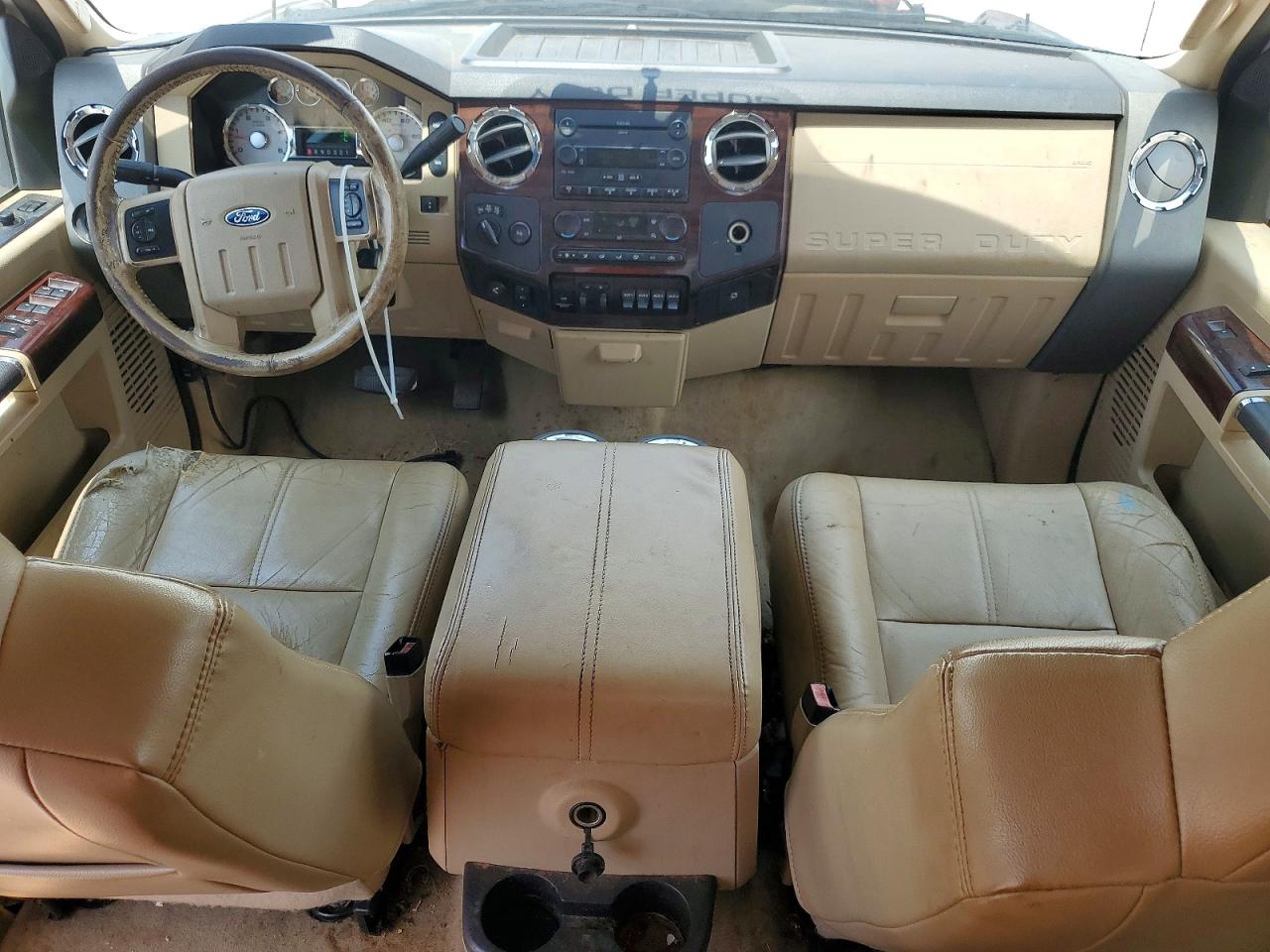 2008 Ford F350 Super Duty White vin: 1FTWW33R88EC17136