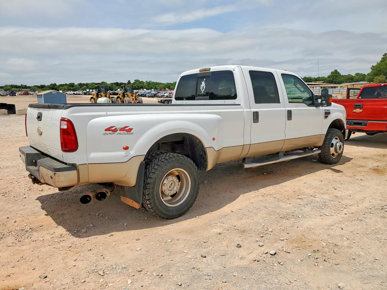 2008 Ford F350 Super Duty White vin: 1FTWW33R88EC17136
