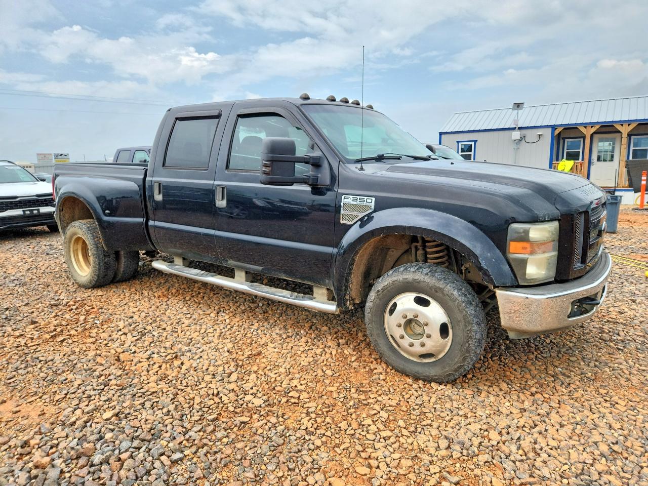 2008 Ford F350 Super Duty Black vin: 1FTWW33R88EE59733