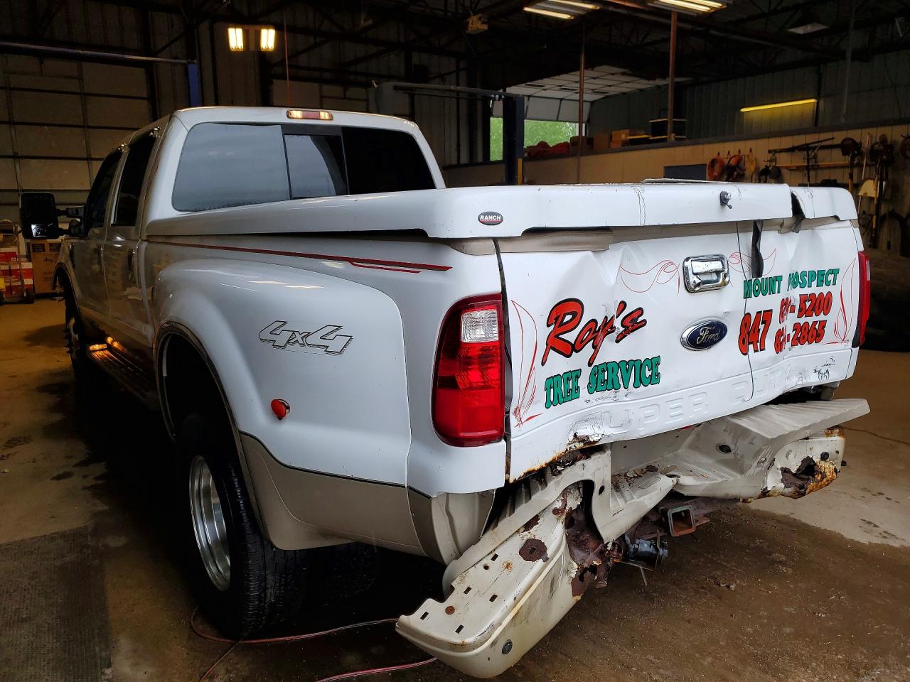 2009 Ford F350 Super Duty Белый vin: 1FTWW33Y69EA44564
