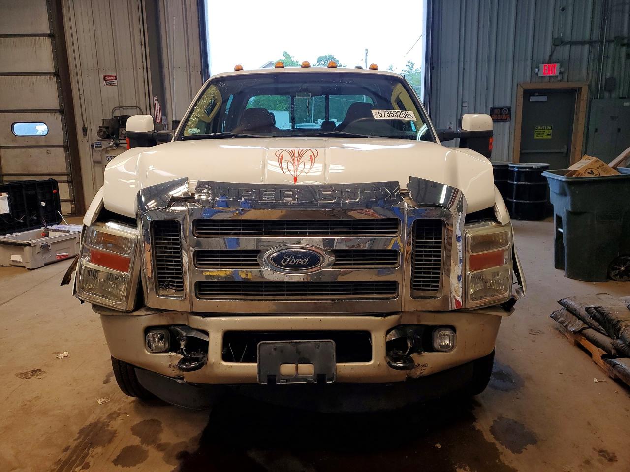 2009 Ford F350 Super Duty Белый vin: 1FTWW33Y69EA44564