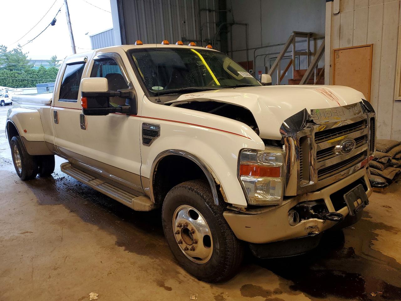 2009 Ford F350 Super Duty Белый vin: 1FTWW33Y69EA44564