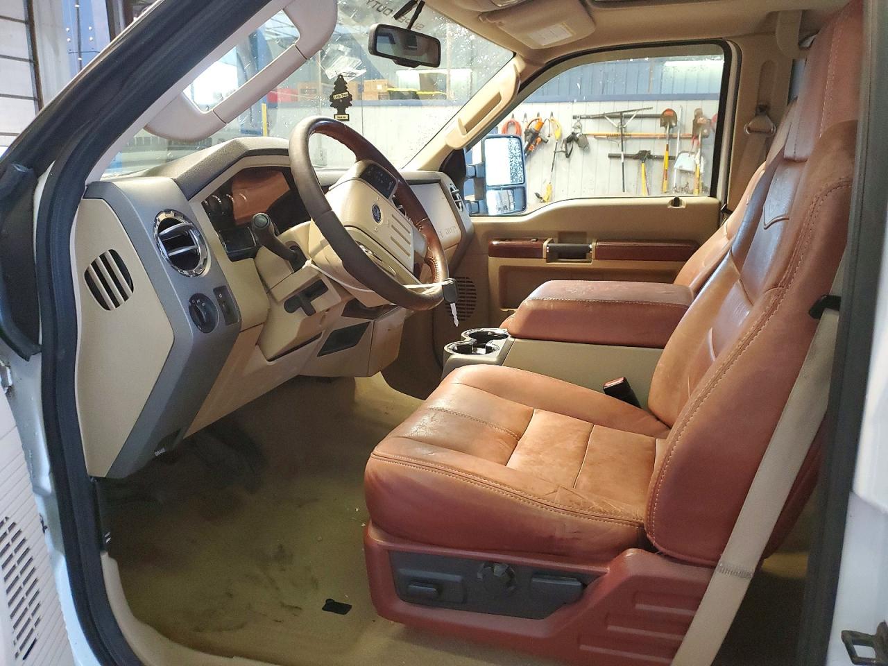 2009 Ford F350 Super Duty Белый vin: 1FTWW33Y69EA44564