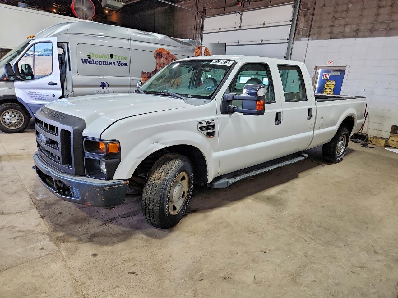 2010 Ford F350 Super Duty White vin: 1FTWW3A51AEA89473