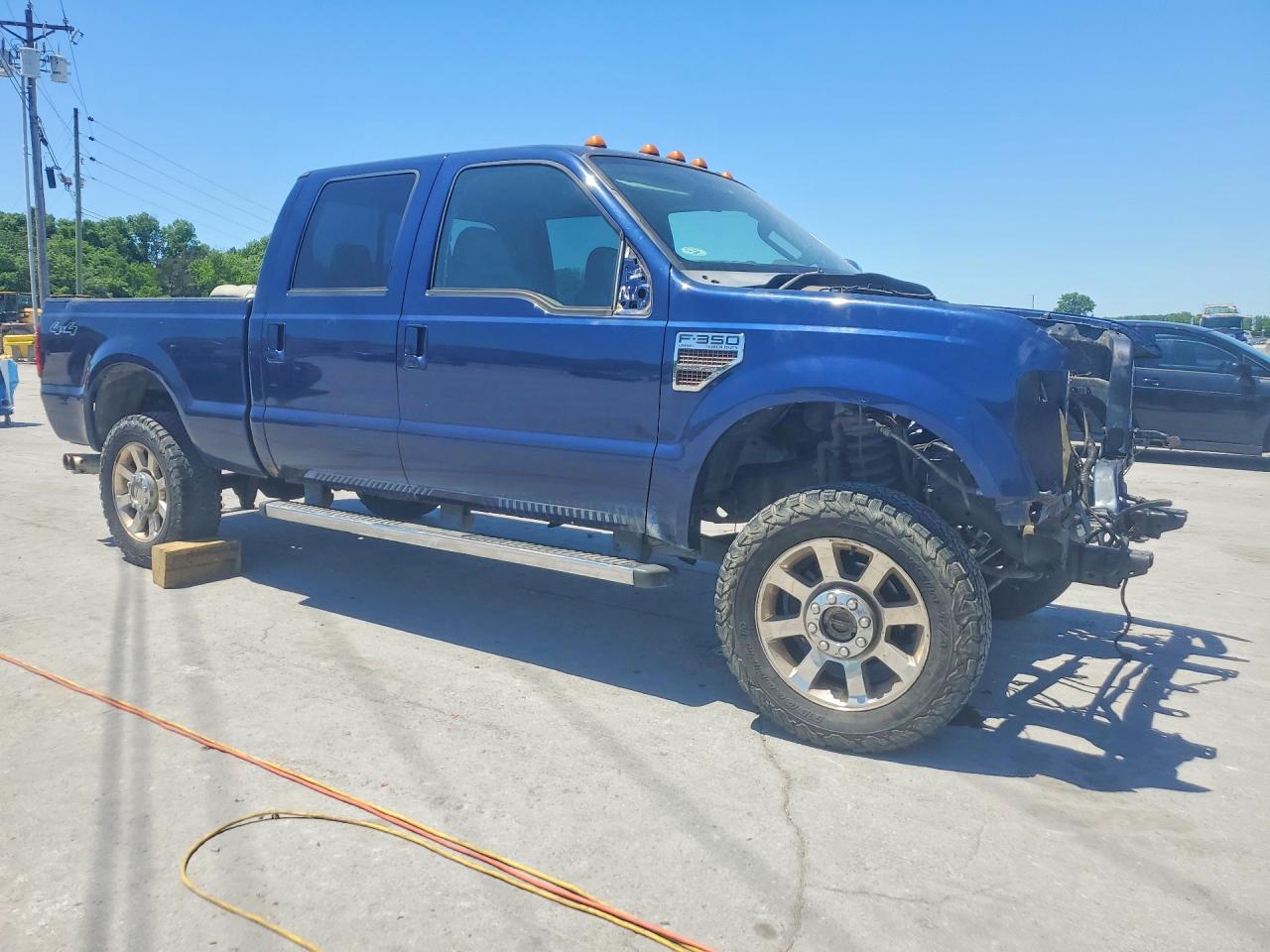 2010 Ford F350 Super Duty Blue vin: 1FTWW3BR5AEA22568