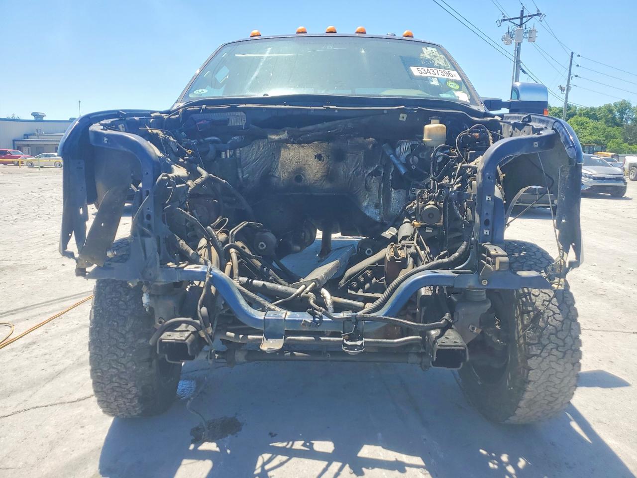 2010 Ford F350 Super Duty Blue vin: 1FTWW3BR5AEA22568