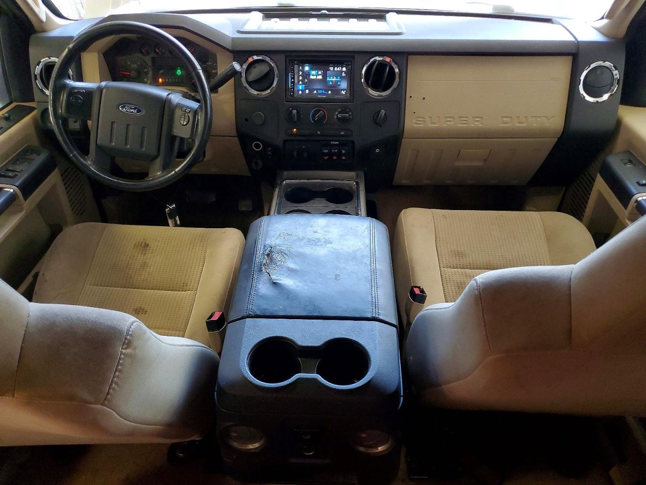 2010 Ford F350 Super Duty Tan vin: 1FTWW3CR6AEA79148