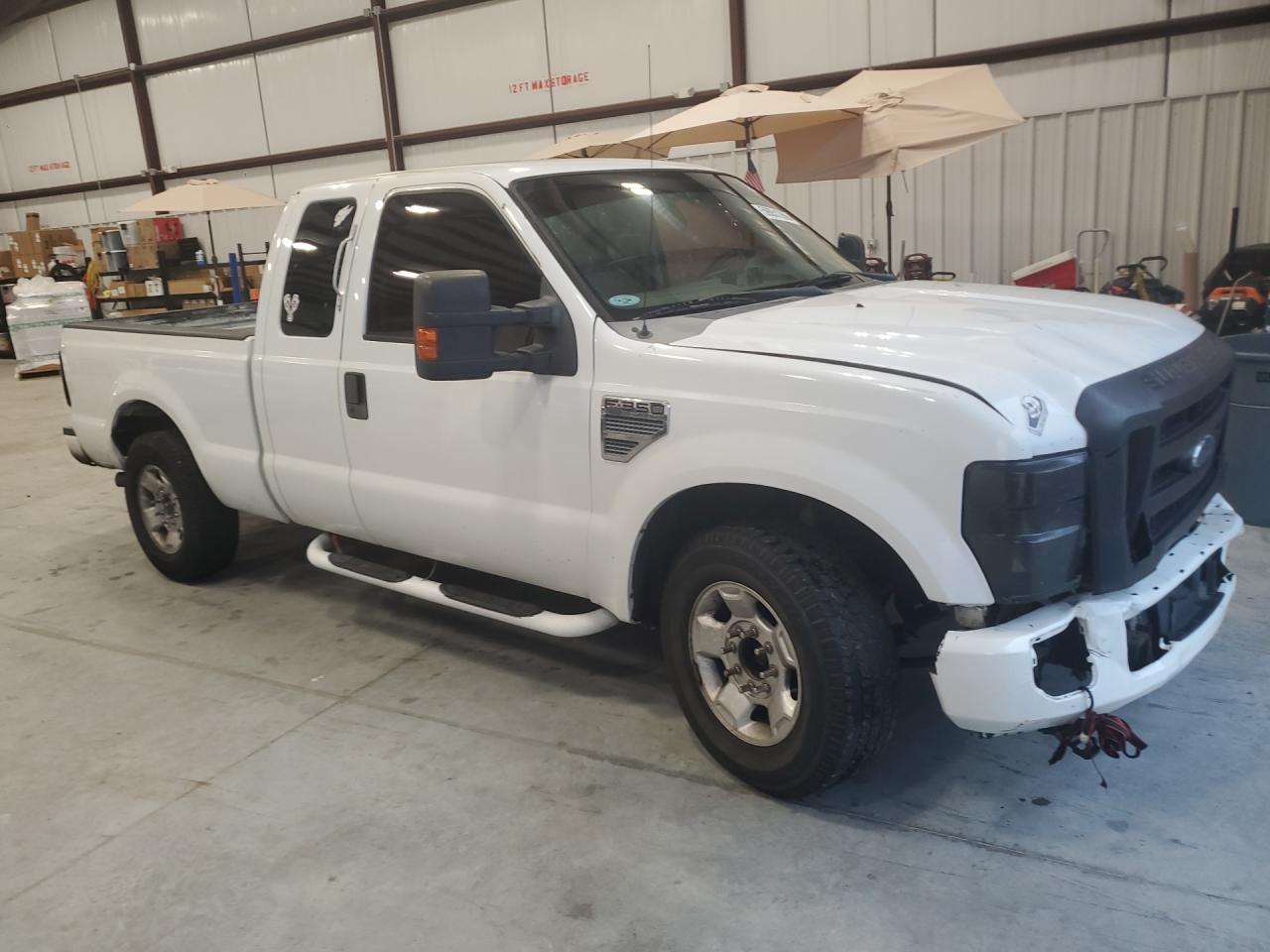 2008 Ford F350 Srw Super Duty White vin: 1FTWX30568EB94311
