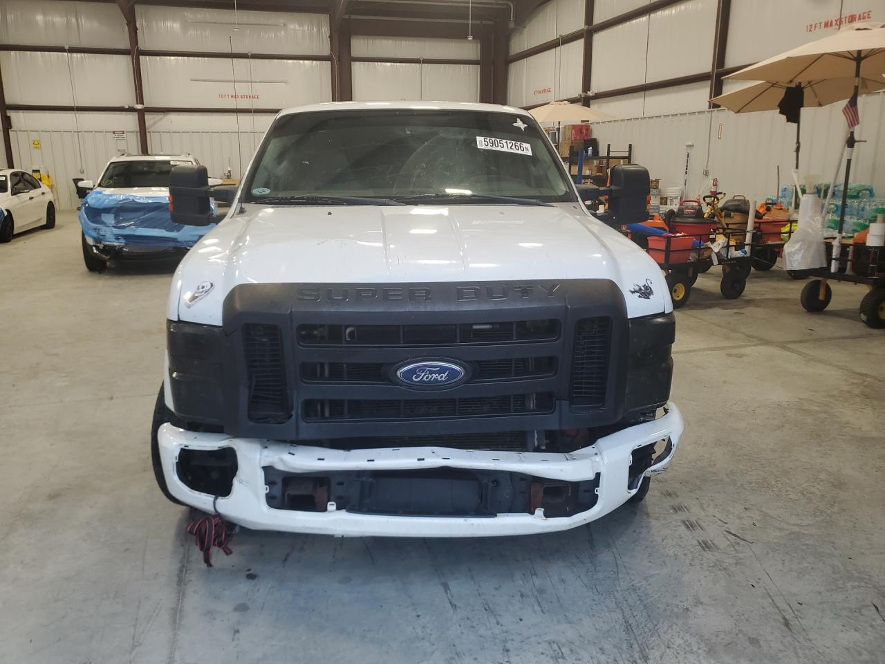 2008 Ford F350 Srw Super Duty White vin: 1FTWX30568EB94311