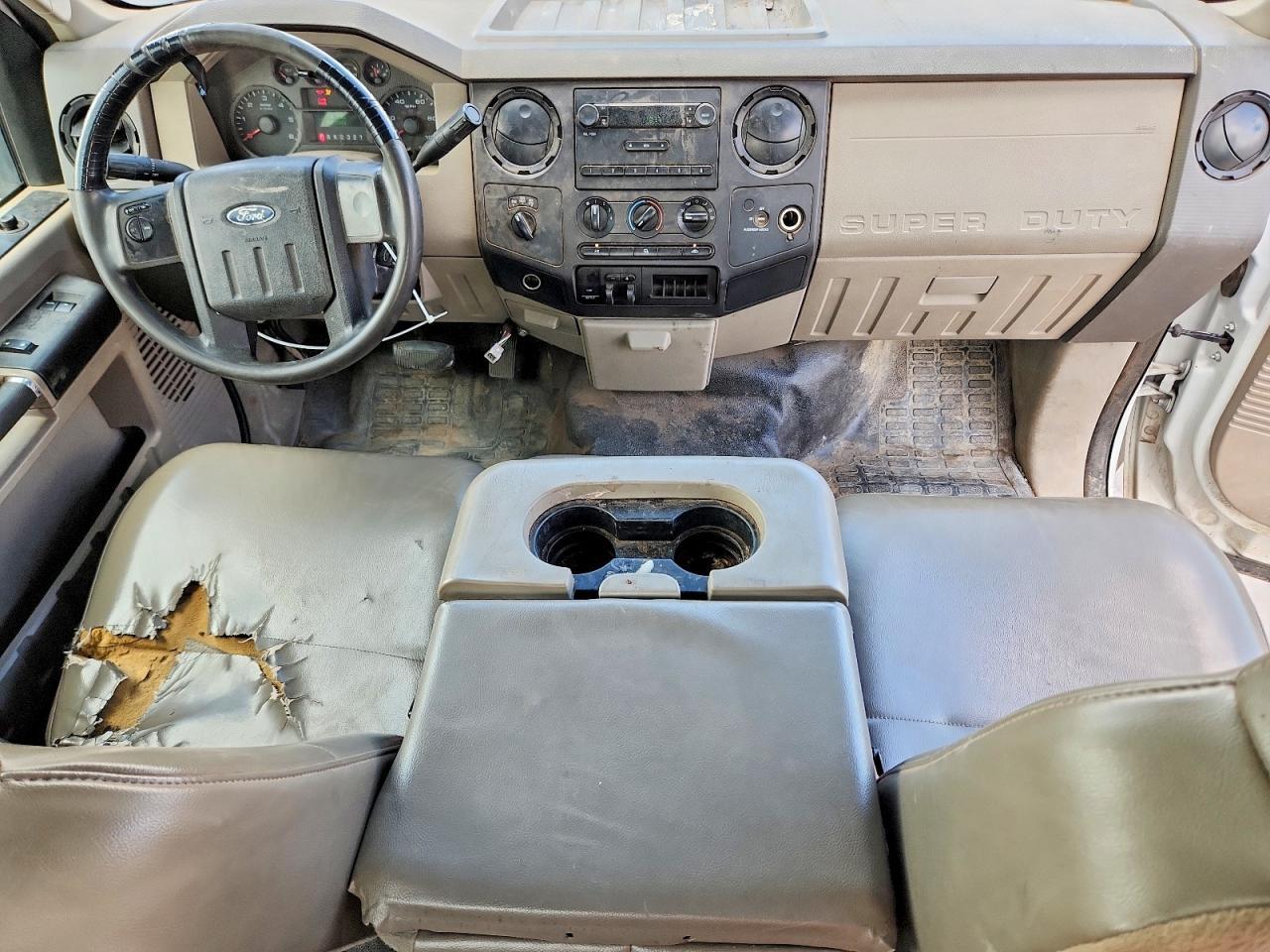 2008 Ford F350 Srw Super Duty White vin: 1FTWX31598EE55459