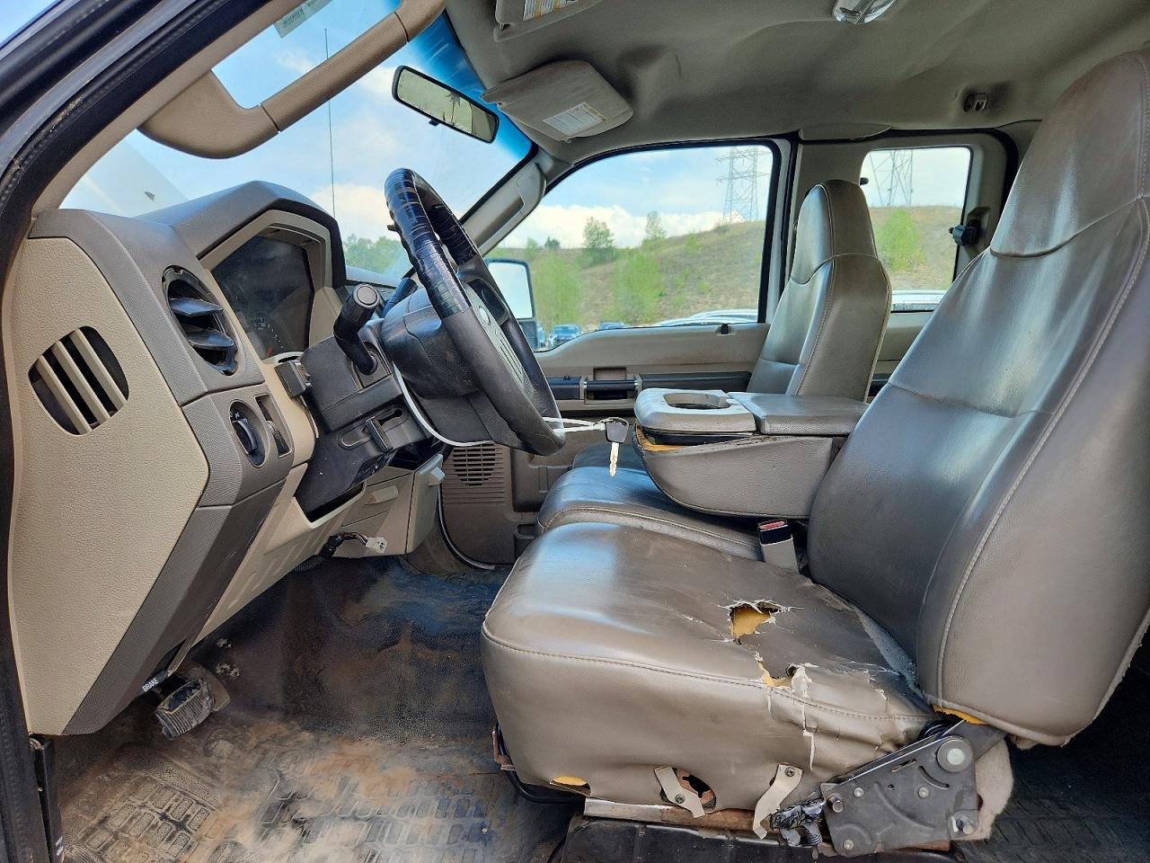 2008 Ford F350 Srw Super Duty White vin: 1FTWX31598EE55459