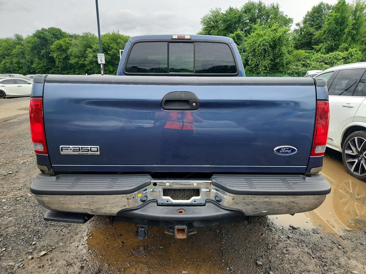 2006 Ford F350 Srw Super Duty Blue vin: 1FTWX31P06EA15600