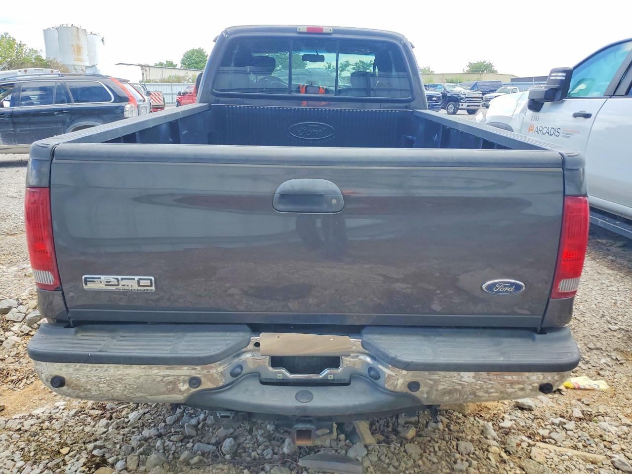 2006 Ford F350 Srw Super Duty Gray vin: 1FTWX31P16EA87907