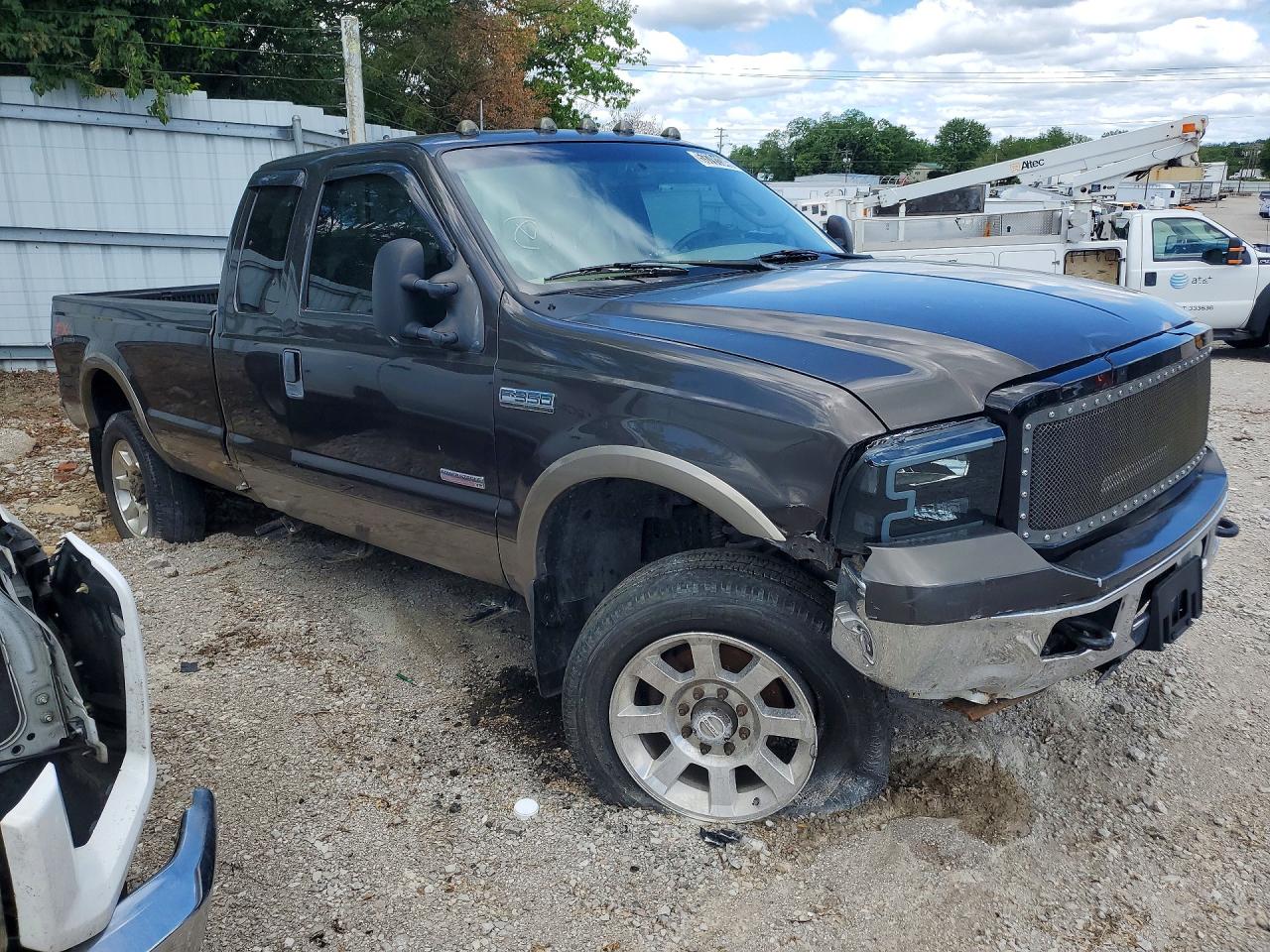 2006 Ford F350 Srw Super Duty Gray vin: 1FTWX31P16EA87907