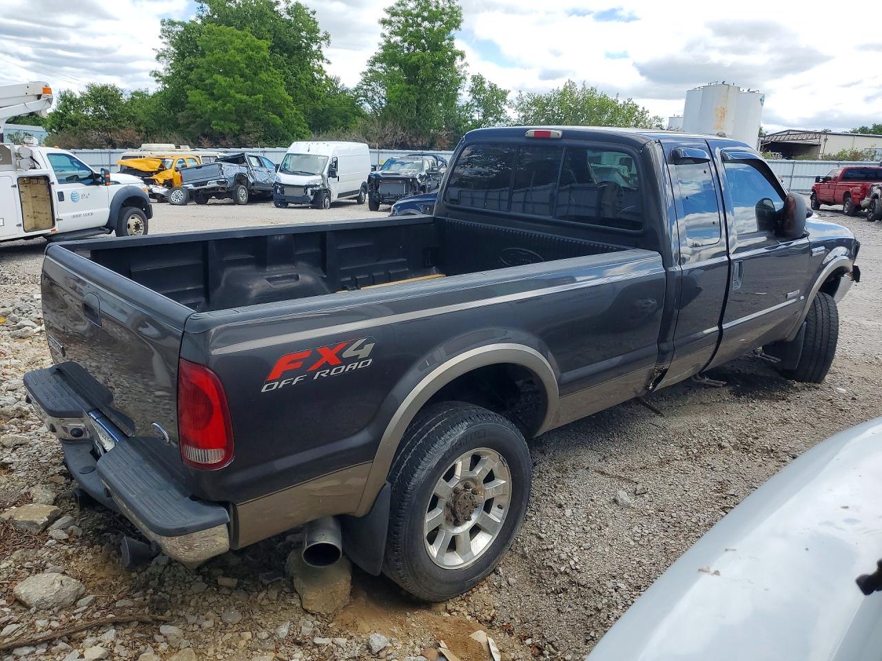 2006 Ford F350 Srw Super Duty Gray vin: 1FTWX31P16EA87907