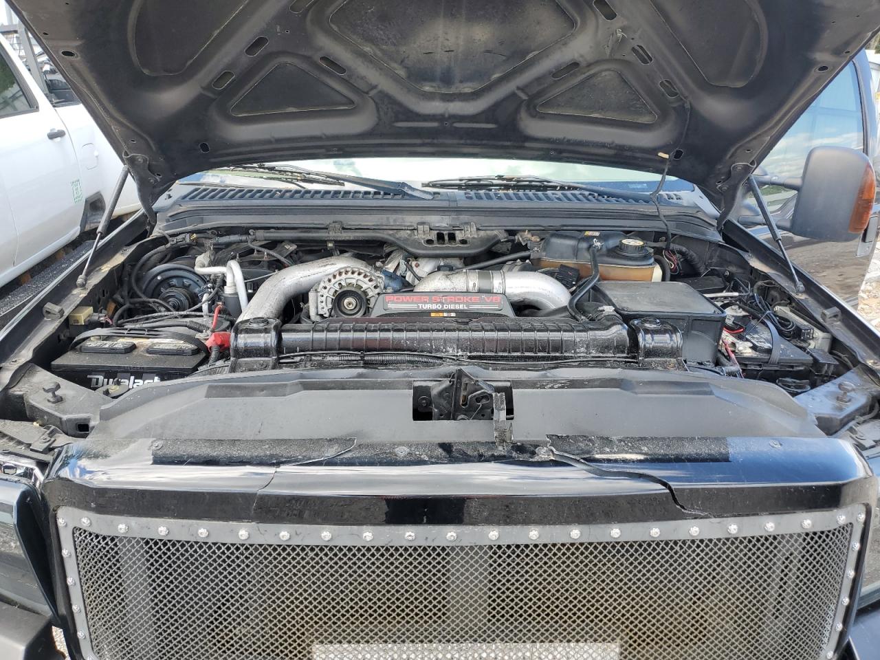 2006 Ford F350 Srw Super Duty Gray vin: 1FTWX31P16EA87907 Damage: Grille, Aftermarket, Acceptable