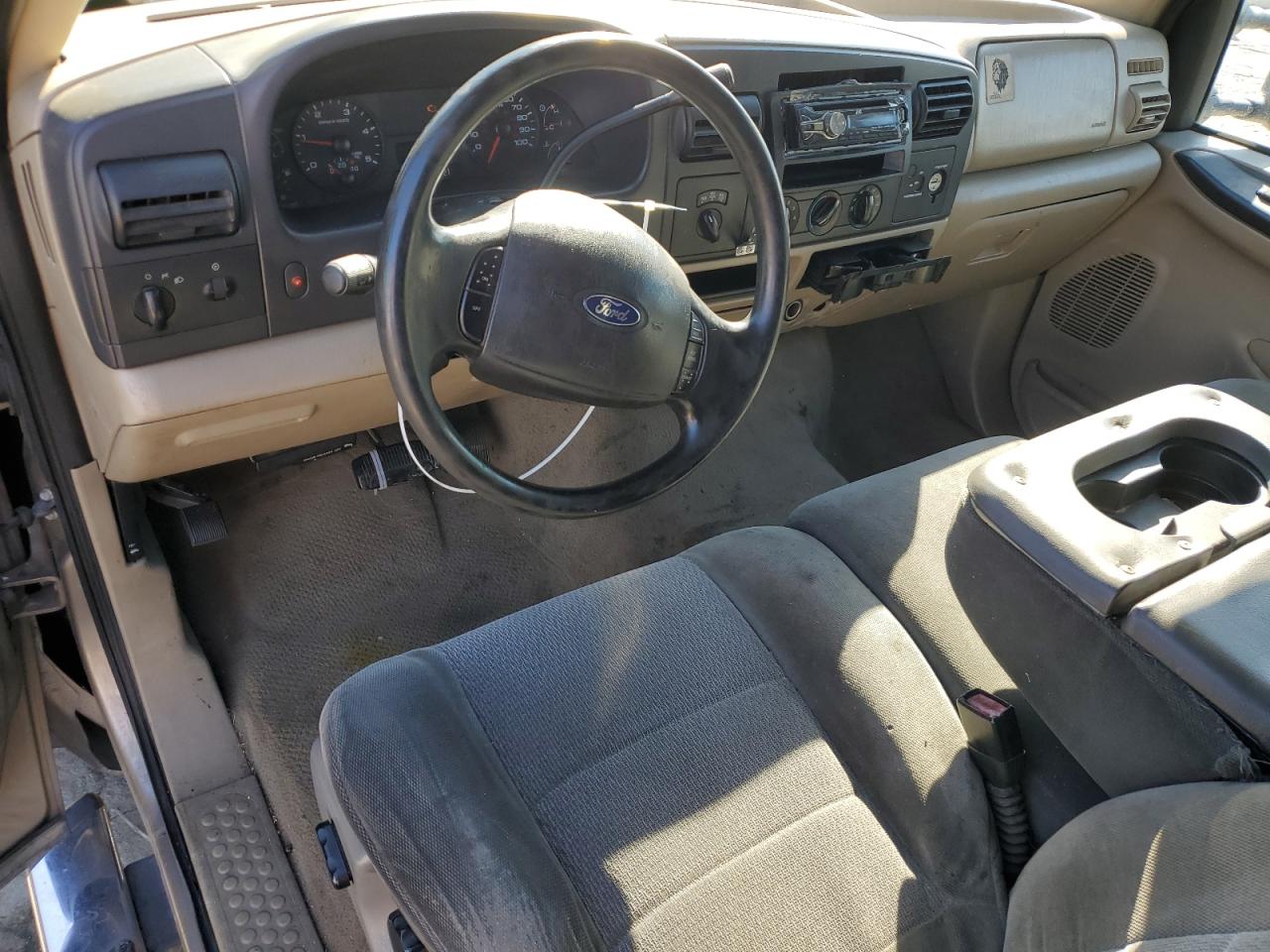 2005 Ford F350 Srw Super Duty Tan vin: 1FTWX31P35EC62365
