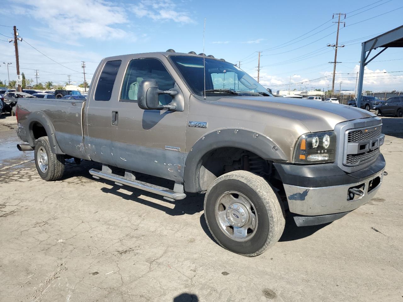 2005 Ford F350 Srw Super Duty Tan vin: 1FTWX31P35EC62365