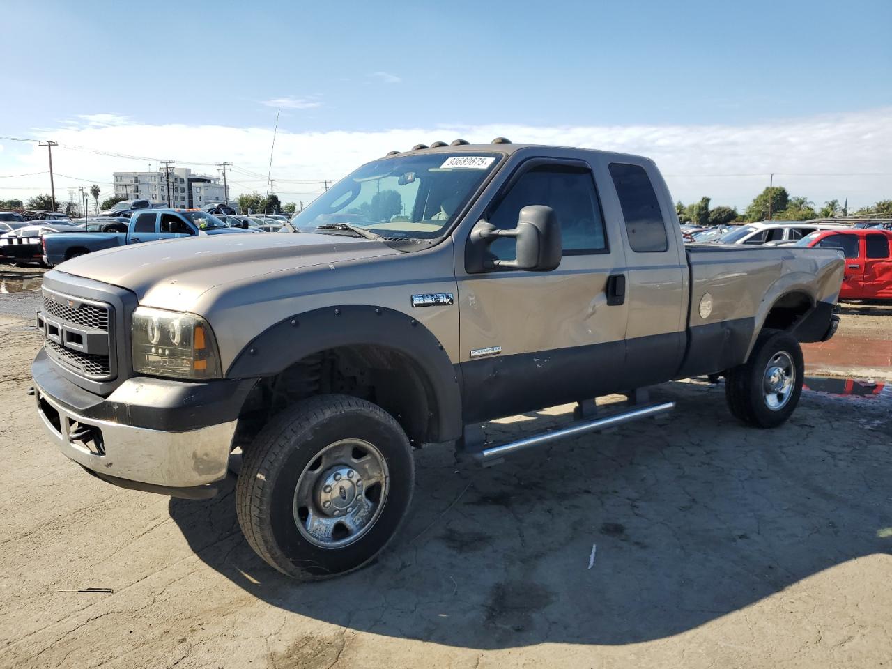2005 Ford F350 Srw Super Duty Tan vin: 1FTWX31P35EC62365
