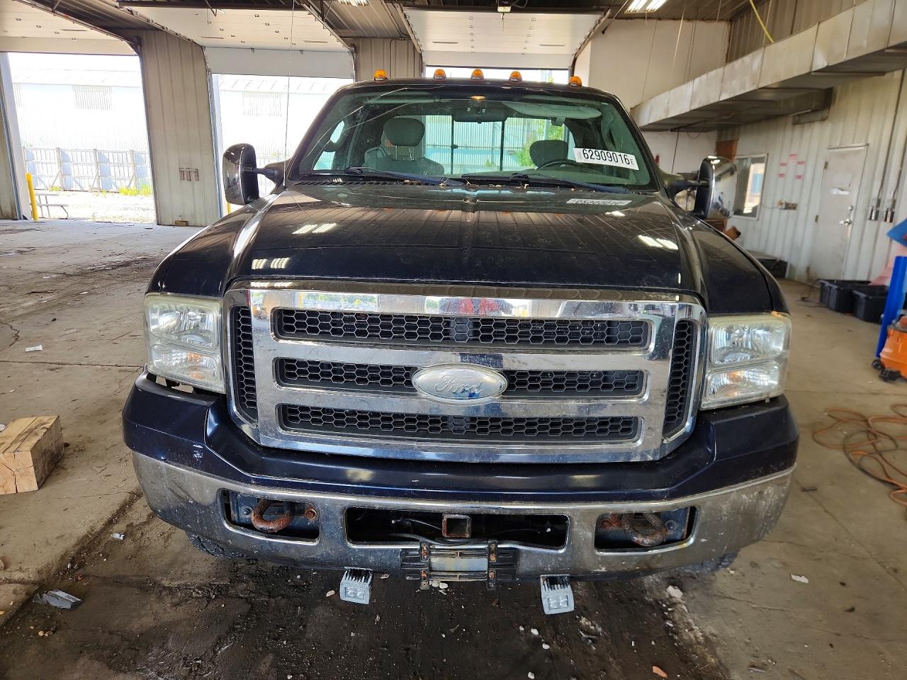 2005 Ford F350 Srw Super Duty Blue vin: 1FTWX31P95EB19615