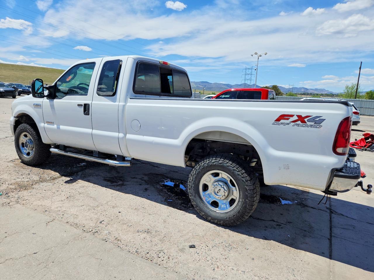2006 Ford F350 Srw Super Duty White vin: 1FTWX31P96EA36669