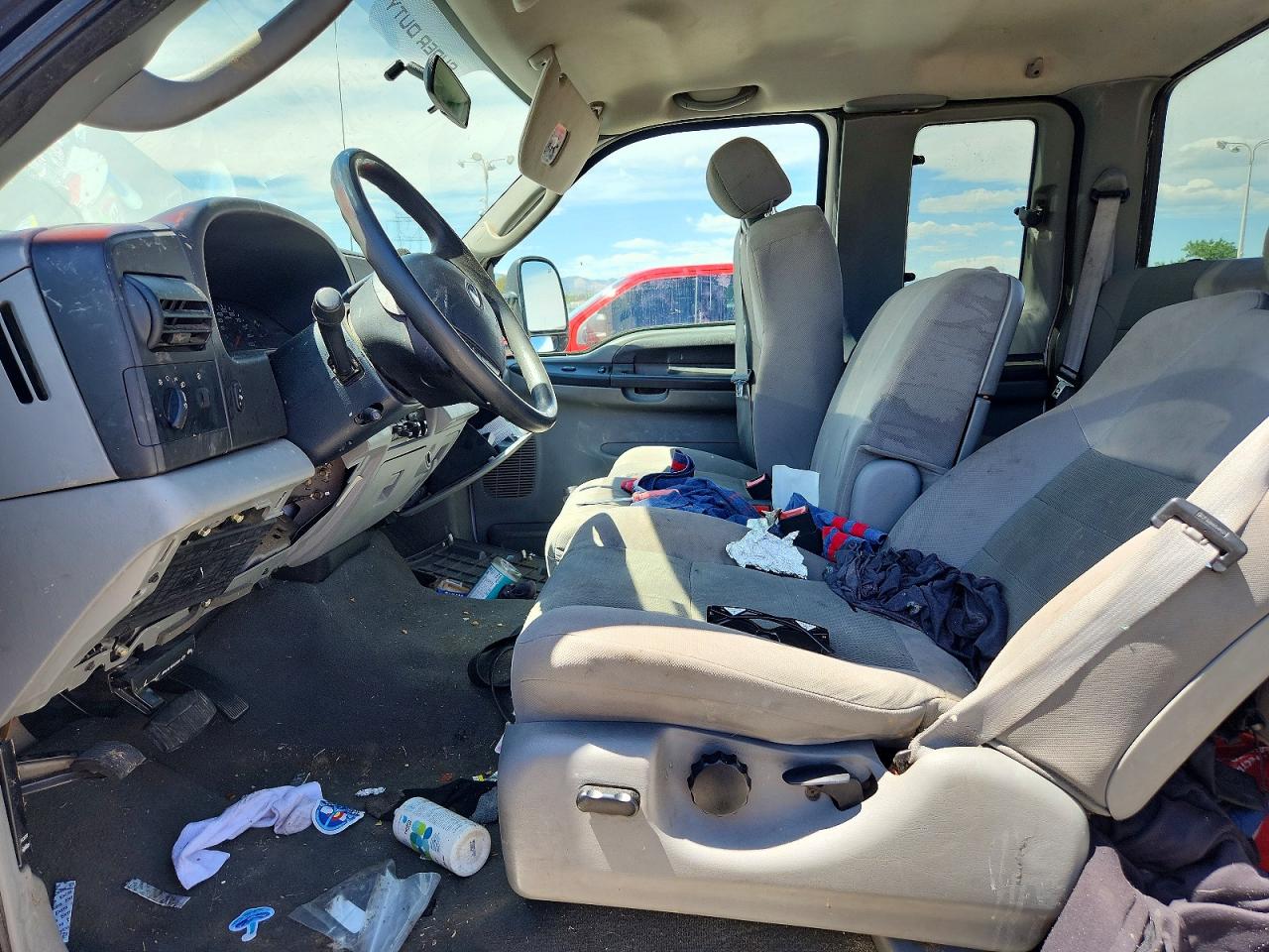 2006 Ford F350 Srw Super Duty White vin: 1FTWX31P96EA36669