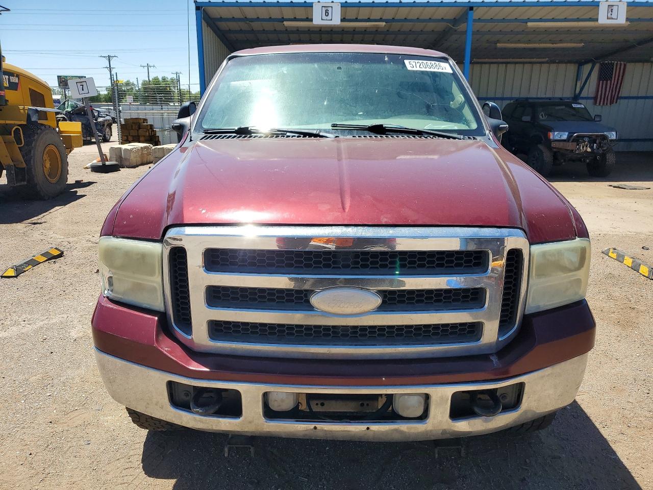 2006 Ford F350 Srw Super Duty Burgundy vin: 1FTWX31P96ED38527