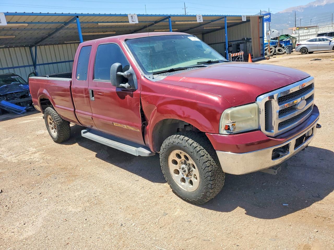 2006 Ford F350 Srw Super Duty Burgundy vin: 1FTWX31P96ED38527