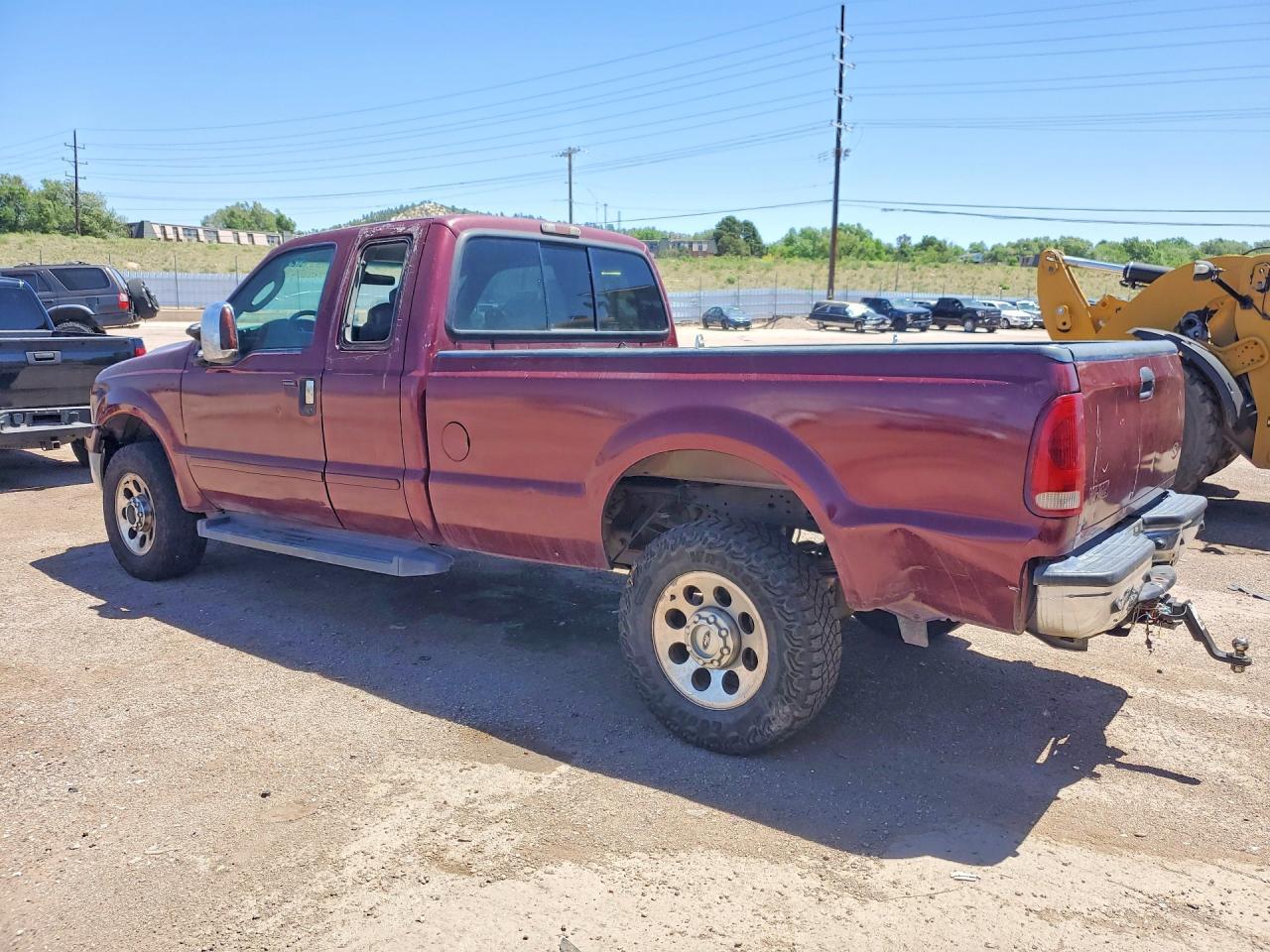 2006 Ford F350 Srw Super Duty Burgundy vin: 1FTWX31P96ED38527